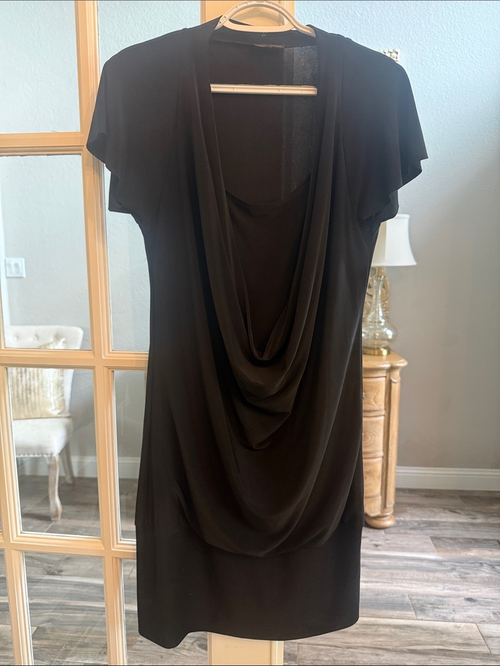 Tempted Hearts Black Dress Juniors XL